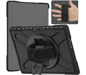 eSTUFF ATLANTA Defender pro Microsoft Surface Pro 8 černá / Odolné pouzdro / MIL-STD-810H / poutko na pero
