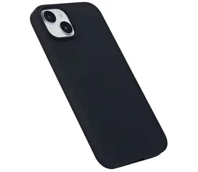 eSTUFF INFINITE RIGA iPhone 15 Plus černá / Pouzdro / Silikon / 93% recyklovaný materiál (GRS)