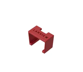 Lanview SmartClicks červená / Značkovač kabelů / 20 ks / plast / pro CAT6a kabely