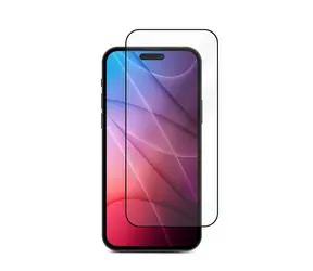 eSTUFF Titan Shield Ochranné sklo pro Apple iPhone 14 Pro / Temperované sklo / Plně nalepovací / 9H