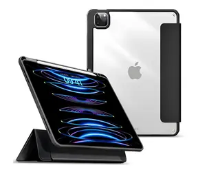 eSTUFF BOSTON pouzdro pro Apple iPad Pro 12.9" (2022/2021) černá / Pouzdro na tablet / Folio / poutko na Apple Pencil