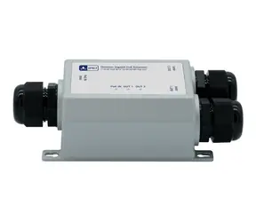 Lanview PoE extender voděodolný / PoE extender / Gigabit / 1x PoE-in 60W + 2x PoE-out / dosah 100 m / IP67