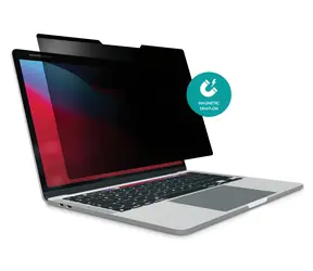 eSTUFF Magnetic Privacy Filter 13" černá / Filtr ochrany soukromí / magnetický / pro MacBook Neo / 16:10