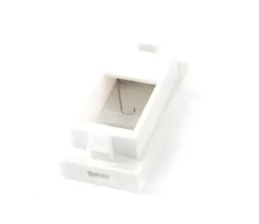 Lanview LKS840 Euro Outlet 45x22,5 / Výstupní box / 1 port / se clonkou