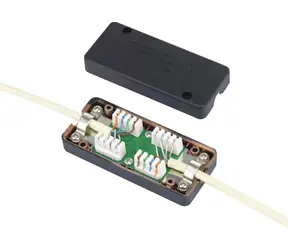 Lanview UTP Cat6 spojka RJ45 / Spojka / IP20 / 37x83,7x23 mm
