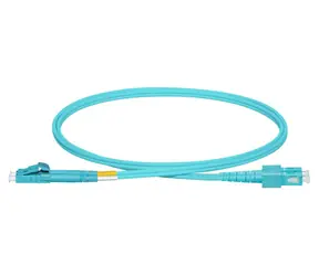 Lanview Optický kabel LC-SC OM3 duplex / Optický kabel / Multimode / 2 m / LSZH