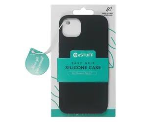 eSTUFF MADRID pro Apple iPhone 14 Plus černá / Pouzdro / Silikon