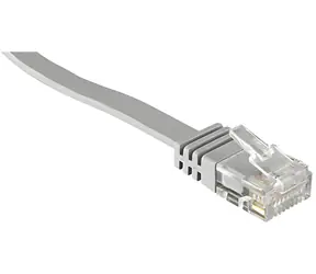 Shiverpeaks Cat6 U/UTP plochý 0,5m šedá / Patch kabel / RJ-45