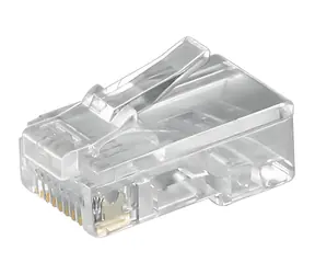 Lanview RJ45 konektor pro plochý kabel / Konektor / 8 pin