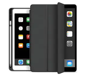 eSTUFF SEATTLE černá / Pouzdro na tablet / Apple iPad 9.7" (2017/2018) / PU kůže / se slotem na Apple Pencil