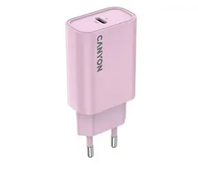 Canyon OnCharge 30CL růžová / Cestovní nabíječka / USB-C / 30W PD