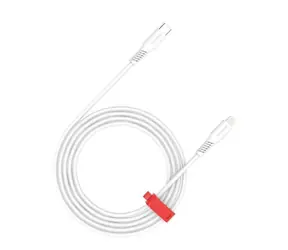Canyon CLN30SC20 bílá / Nabíjecí kabel / USB-C - Lightning / PD 27W / 2m
