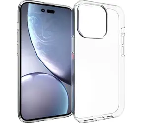 eSTUFF INFINITE VIENNA iPhone 14 Pro průhledná / Ochranný kryt / Recyklovaný TPU (GRS)