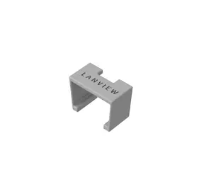 Lanview SmartClicks šedá / Značkovač kabelů / plast / 20 ks / 15 cm