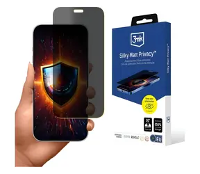 3mk Silky Matt Privacy pro Apple iPhone 18 Pro Max / Ochranná fólie / Privacy filtr / matná / oleofobní úprava
