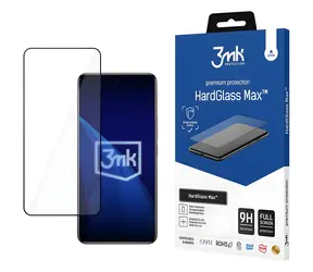 3mk HardGlass Max černá / Tvrzené sklo / Xiaomi Redmi Note 15 Pro 4G / 9H / 0,3 mm