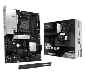ASRock B550 Rock WiFi / Základní deska / AMD B550 / Socket AM4 / Wi-Fi / ATX
