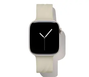 iDeal Soft Swirl 38/40/41/42 S/M Cloud Dancer / Silikonový řemínek / pro Apple Watch / 20 mm