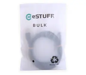 eSTUFF INFINITE (GRS) černá / Kabel / USB-C - USB-A / 2 m / USB PD 60 W