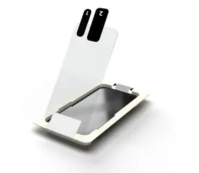 eSTUFF Ochranné sklo pro Apple iPhone 14 Plus/13 Pro Max / Temperované sklo / Plně nalepovací