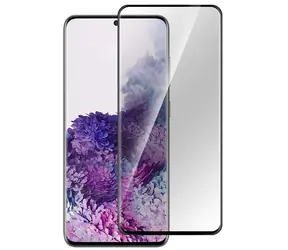 eSTUFF Titan Shield pro Samsung Galaxy S20/S20 5G / Ochrana displeje / Tvrzené sklo / 9H / Full frame