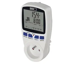 Noname Měřič spotřeby elektřiny / Wattmetr do zásuvky / kW, kWh