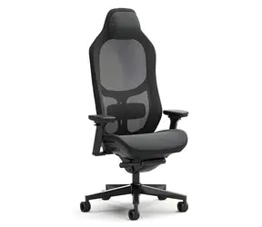 Fractal Design Refine 2 Hybrid Dark / Herní židle / nosnost 135 kg / náklon 125°
