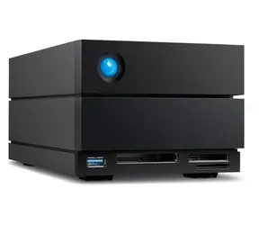 LaCie 2big Dock 16TB černá / Dokovací stanice s HDD / 3,5" / Thunderbolt 3 / USB-C