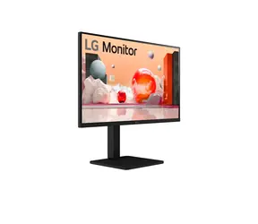 27" LG 27BA560-T černá / Monitor / IPS / FHD / 100Hz / 5ms / HDMI+DP+VGA / Pivot