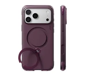 Torras Q3 Air Essential fialová / Ochranný kryt / Apple iPhone 18 Pro Max / MagSafe / Stojánek
