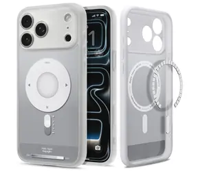 Spigen Ultra Hybrid MagSafe Classic stříbrná / Ochranný kryt / Apple iPhone 18 Pro/17 Pro / MagSafe