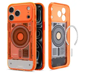 Spigen Ultra Hybrid MagSafe C-One oranžová / Ochranný kryt / Apple iPhone 18 Pro/17 Pro / MagSafe