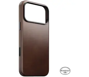 Nomad Traditional Leather Case rustic brown (Horween) / Pouzdro / Apple iPhone 18 Pro Max, 17 Pro Max / kůže Horween