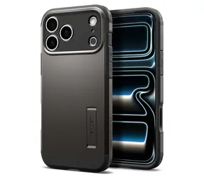 Spigen Tough Armor T MagSafe gunmetal pro iPhone 17 Pro / Ochranný kryt / MagSafe / XRD pěna