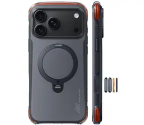 Torras Ostand Q3 Air Pro Obsidian Core Black / Kryt / Apple iPhone 18 Pro Max / otočný stojánek / magnetické uchycení