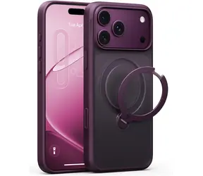 Torras Ostand Q3 Spin fialová / Ochranné pouzdro / Apple iPhone 18 Pro Max / stojánek 360° / magnetický