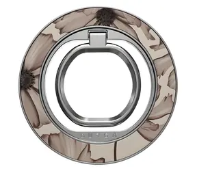 Burga Magnetic Ring Holder stříbrná, Barely Yours / Prstenový držák telefonu / Magnetické uchycení
