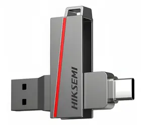 HIKSEMI Dual 128GB / Flash disk / USB 3.2 / USB-A + USB-C / čtení 30-150 MB/s / zápis 15-45 MB/s