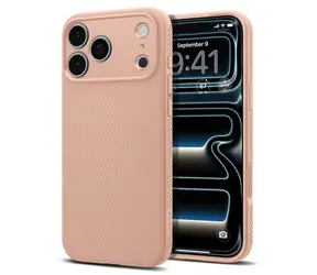 Spigen Liquid Air Rose Titanium / Kryt / Apple iPhone 18 Pro Max/17 Pro Max / TPU / Air Cushion