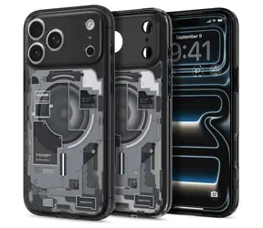 Spigen Ultra Hybrid MagSafe Zero One černá / Kryt / Apple iPhone 17 Pro a iPhone 18 Pro / MagSafe