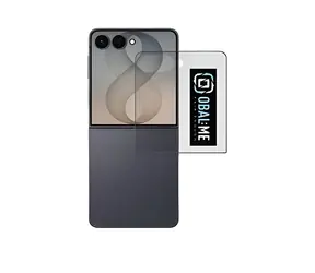 OBAL:ME Privacy 5D Tvrzené sklo pro Samsung Galaxy Z Flip 8 černá / Ochranné sklo