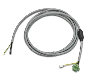 DATALOGIC napájecí kabel DC 3pin šedá / Napájecí kabel / 2,9 m / pro Datalogic Rhino II