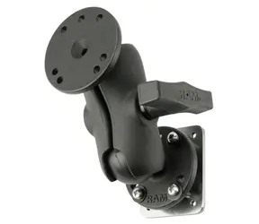 RAM Mounts Držák do přístrojové desky C Size Short / Držák / Montážní deska AMPS / Hliník, ocel