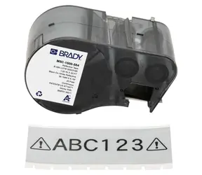 Brady etikety pro tiskárny M510/BMP51/BMP53/M511 / Etikety / Samolepicí / Do tiskárny štítků