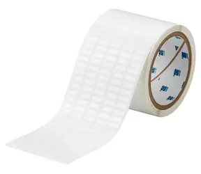 Brady Lesklé polyesterové štítky 76 mm / Etikety do tiskárny / Polyester / bílé / permanentní lepidlo