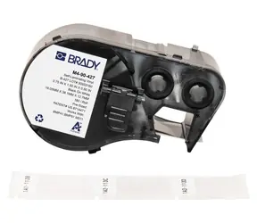 Brady Samolaminovací vinylové štítky / Štítky do tiskárny / 19,05 x 38,1 mm / bílé / 180 ks