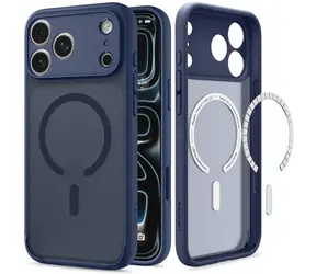 Spigen Ultra Hybrid MagSafe frost deep blue / Ochranný kryt / Apple iPhone 17 Pro Max, 18 Pro Max / TPU+PC / MagFit