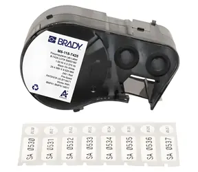 Brady Etikety pro M510/BMP51/BMP53/M511 (M5-118-7425) / Etikety / Samolepicí