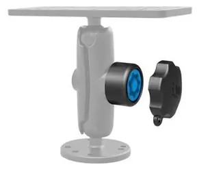 RAM Mounts RAP-S-KNOB3U černá / Bezpečnostní uzamykatelný knoflík / Pro ramena B (1 palec) / Závit 1/4-20