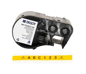 Brady Etikety pro M410/BMP41/M510/BMP51/BMP53/M511 (M4C-375-595-YL-BK) / Etikety / Samolepicí